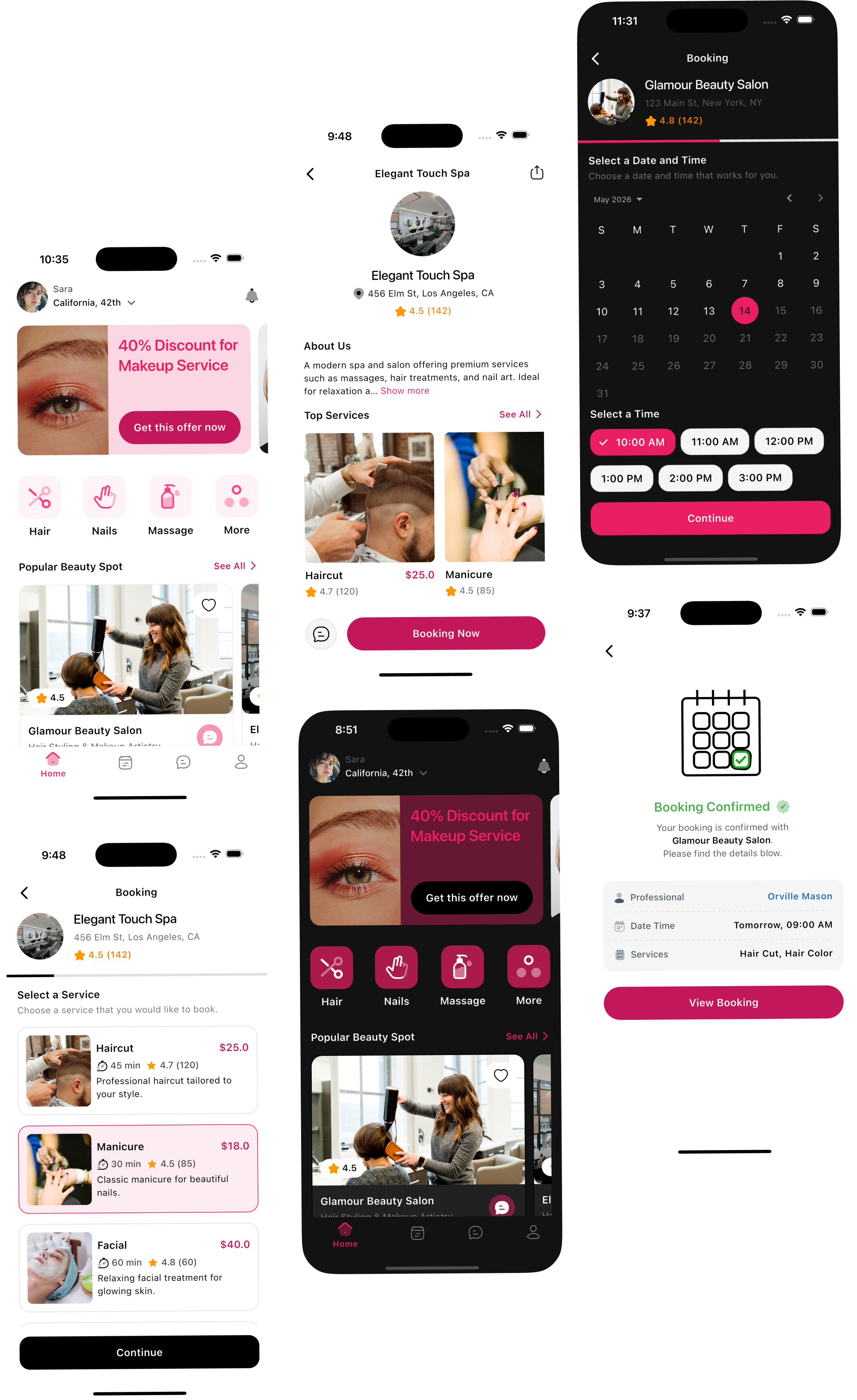 Koor Flutter Application UI Kit