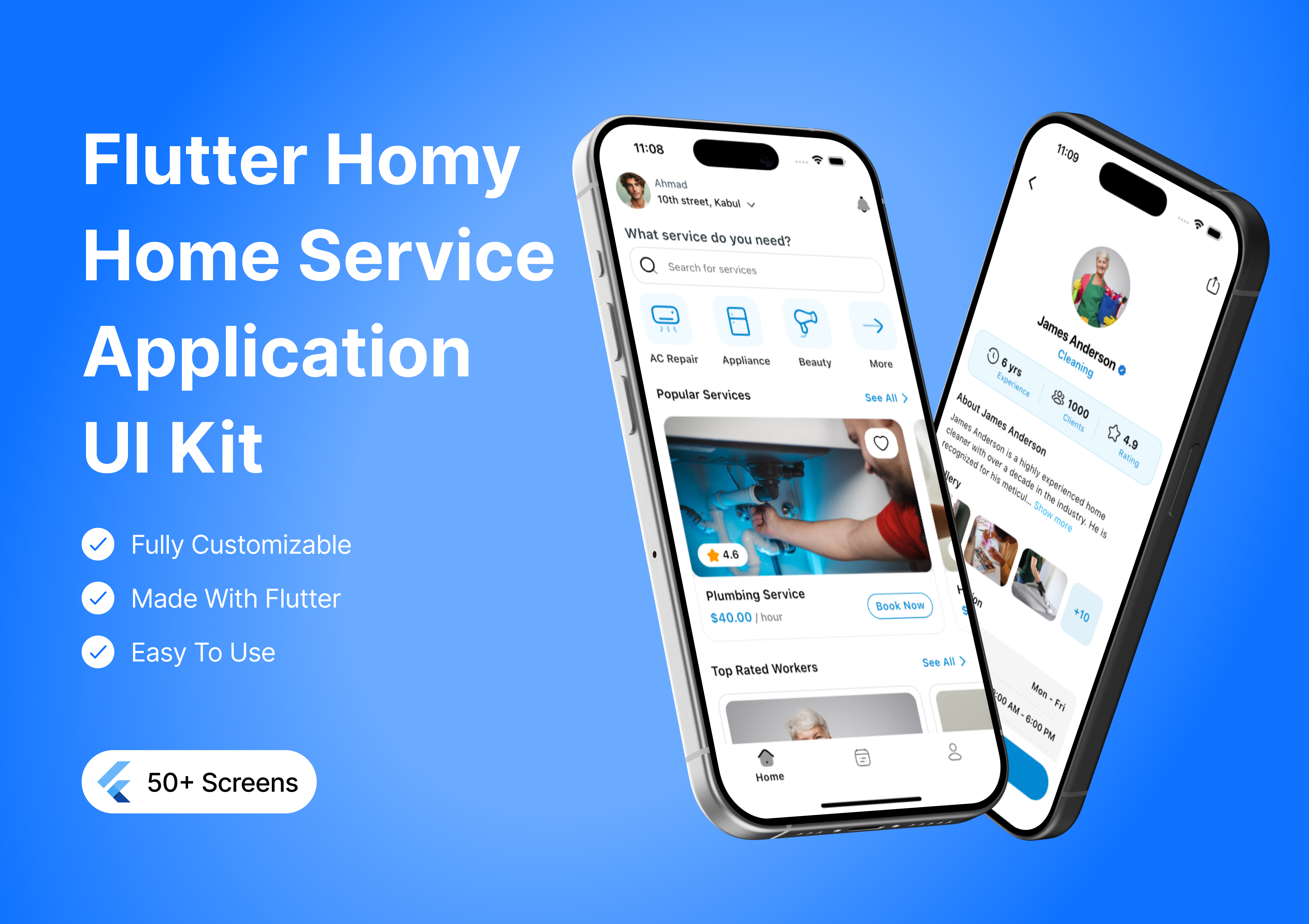 Flutter fry ui kit